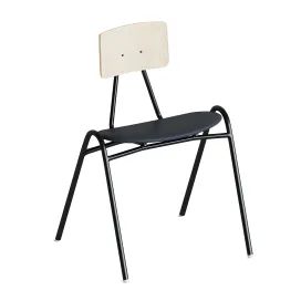 Leather wood chair tuoli isku